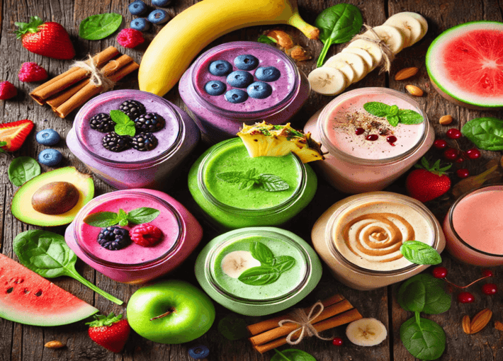 5 Easy and Healthy Smoothie Recipes with Fresh