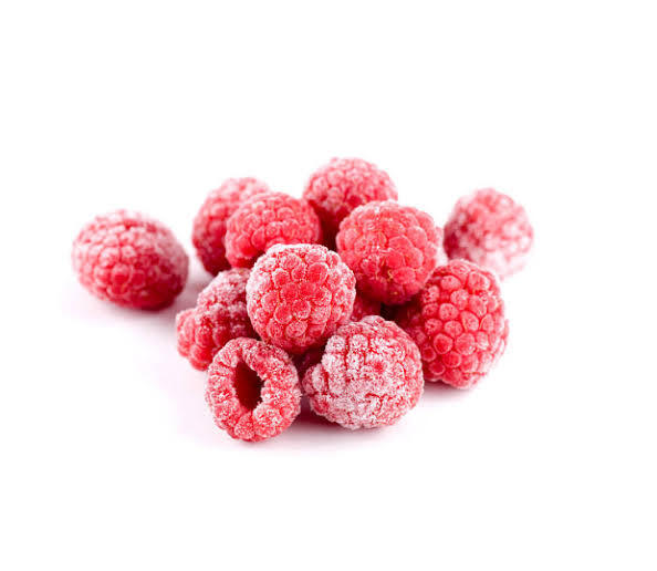 Frozen-raspberries