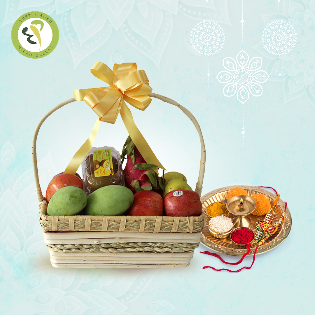 rakhi gift hamper basket